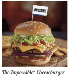 Impossible Cheese Burger